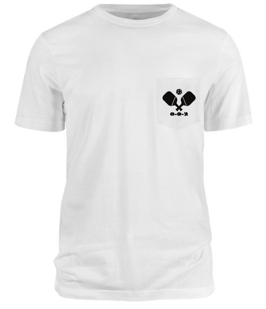 0-0-2 Pocket T-Shirt White