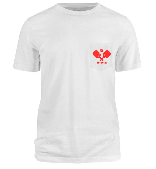 0-0-2 Pocket T-Shirt White